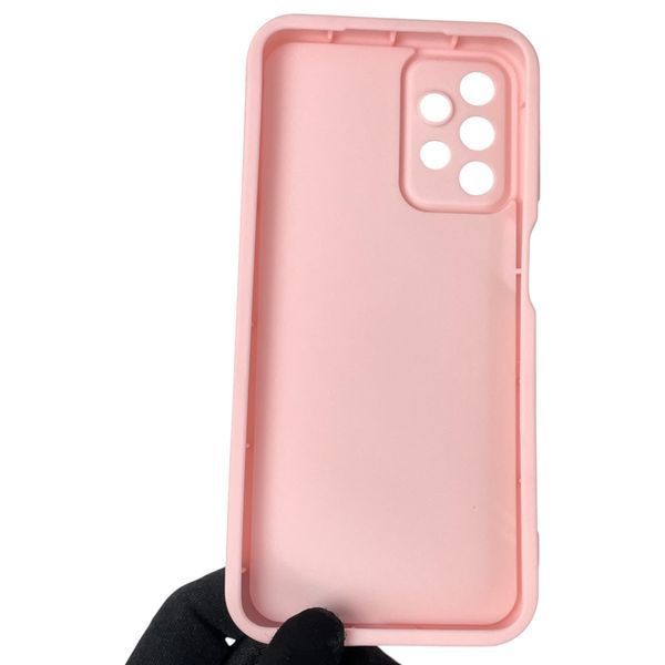 Чохол силіконовий Soft Touch для Samsung Galaxy A13 4G (SM-A135F) рожевий (Повний захист камери) 0044019 фото