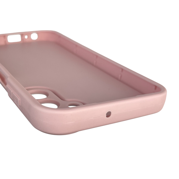 Чохол силіконовий Soft Touch з 3D принтом для Samsung Galaxy A15 (SM-A155M) пудровий (Повний захист камери) 0041905 фото