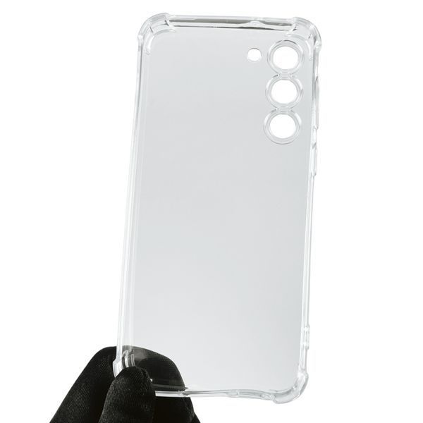 Чехол для Samsung Galaxy S23 Plus SM-S916B с бронь углами выше экрана на самсунг с23 плюс прозрачный 0002363 фото