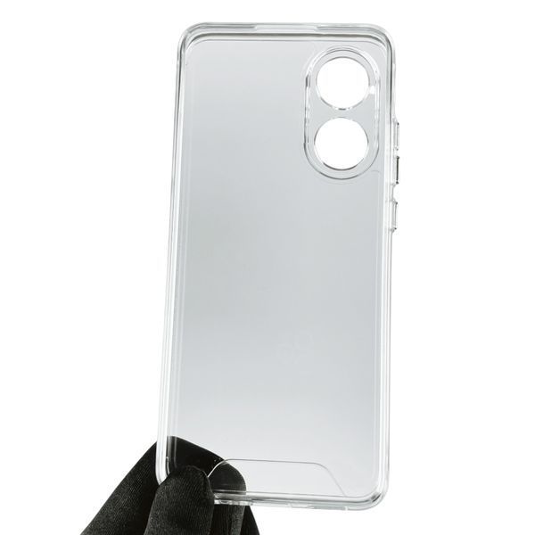 Чохол для Oppo A78 4G щільний з металевимі кнопкамі на оппо а78 4г прозорий 0002296 фото