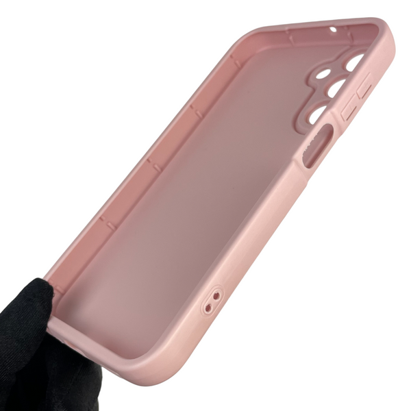 Чохол силіконовий Soft Touch з 3D принтом для Samsung Galaxy A15 (SM-A155M) пудровий (Повний захист камери) 0041905 фото