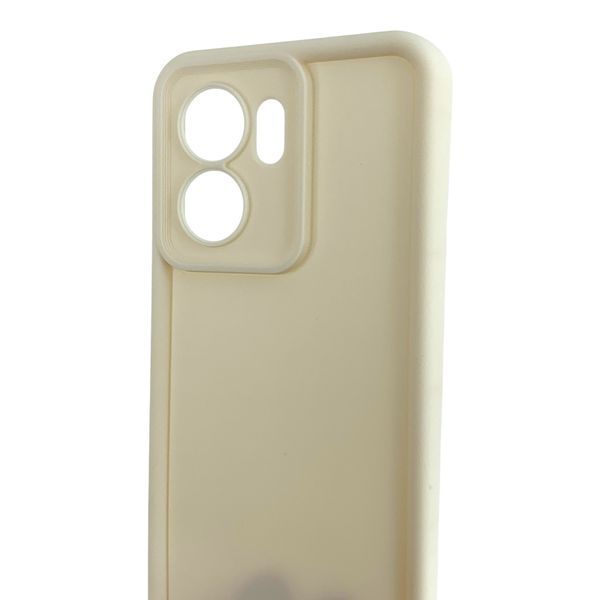 Чехол силиконовый Soft Touch для Oppo Reno 13 FS 5G молочный (Полная защита камеры) 0054243 фото