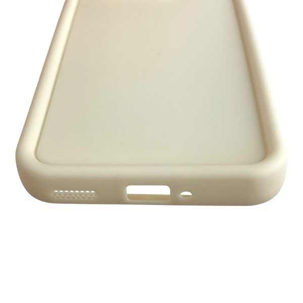 Чехол силиконовый Soft Touch для Oppo Reno 13 FS 5G молочный (Полная защита камеры) 0054243 фото