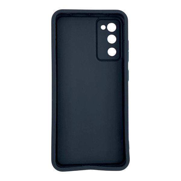 Чехол силиконовый Soft Touch для Samsung Galaxy S20 FE черный (Полная защита камеры) 0054022 фото