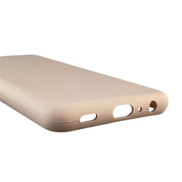Чехол для Samsung Galaxy M32 4G (SM-M325F) силиконовый с микрофиброй нескользящий на самсунг м32 4г пудровый 0032144 фото