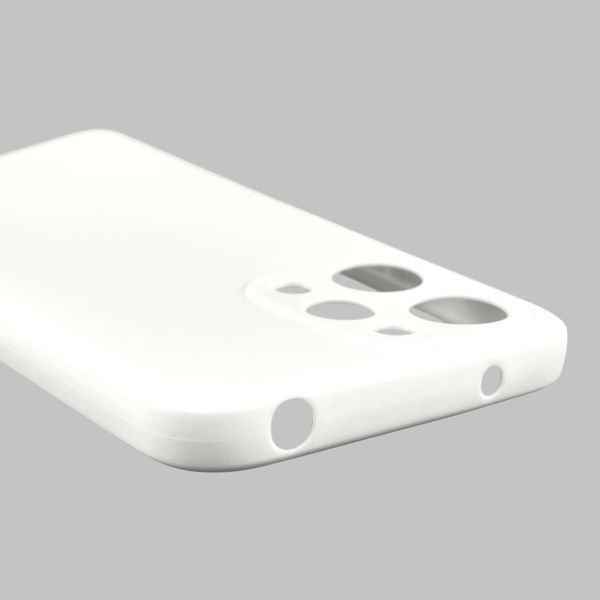 Чохол для Xiaomi Redmi 12 4G з квадратними гранями із захистом камери на сяомі редмі 12 4г білий 0012733 фото