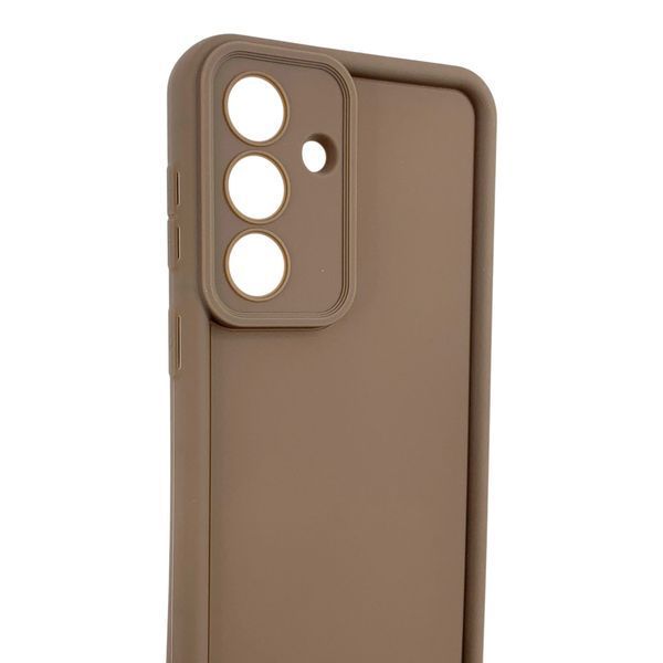 Чохол силіконовий Soft Touch для Samsung Galaxy S26 Plus коричневий (Повний захист камери) 0053922 фото