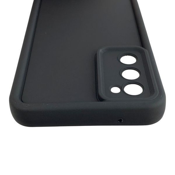 Чехол силиконовый Soft Touch для Samsung Galaxy S20 FE черный (Полная защита камеры) 0054022 фото