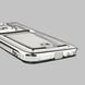 Чохол для Xiaomi Redmi 12C зі срібною окантовкою з кишенькою для карток на сяомі редмі 12с срібний 0013125 фото 6