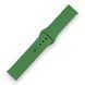 Ремешок силиконовый 20 мм для Motorola Moto Watch 100 зеленый светлый 0055032 фото 3