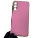 Чехол для Samsung Galaxy A24 (SM-A245F) с золотой окантовкой с защитой камеры на самсунг а24 сиреневый 0008277 фото 1