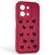 Чехол силиконовый Soft Touch с 3D принтом для Xiaomi Redmi 15C EU бордовый (Полная защита камеры) 0044493 фото 1