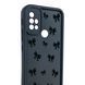 Чехол силиконовый Soft Touch с 3D принтом Бантики для Motorola G20 черный (Полная защита камеры) 0057321 фото 3