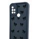 Чехол силиконовый Soft Touch с 3D принтом Бантики для Motorola G20 черный (Полная защита камеры) 0057321 фото 4