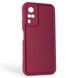 Чехол силиконовый Soft Touch для Vivo Y53S бордовый (Полная защита камеры) 0044229 фото 1