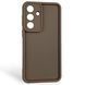Чохол силіконовий Soft Touch для Samsung Galaxy S26 Plus коричневий (Повний захист камери) 0053922 фото 1