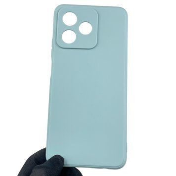 Чехол для Realme C51 с квадратными гранями с защитой камеры на реалми с51 серый 0012532 фото
