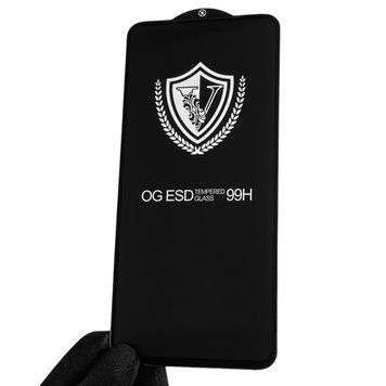 Захисне скло Motorola Moto G8 (PAHL0010RS) протиударне на моторолу г8 чорне 0007978 фото