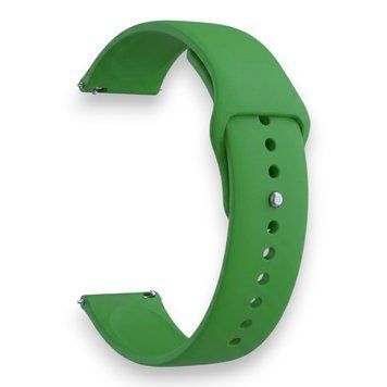 Ремешок силиконовый 20 мм для Motorola Moto Watch 70 зеленый светлый 0055033 фото