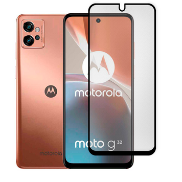 Захисне скло МАТОВЕ для телефона Motorola Moto G32 (PAUU0013RS) протиударне повноекранне на моторола г32 чорне 0039002 фото