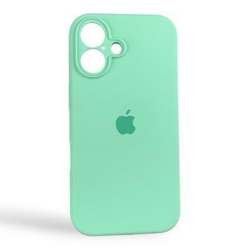 Чохол Silicone Case для Apple iPhone 16 зелений Avocado Green (софт-тач, повний захист камери) 0061911 фото
