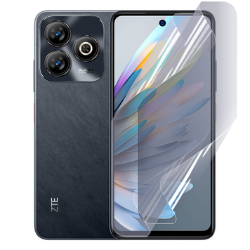 Плёнка гидрогелевая для ZTE Blade A75 глянцевая противоударная на зте блейд а75 прозрачная 0035442 фото