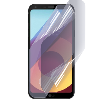 Плёнка гидрогелевая для LG Q6 Plus глянцевая противоударная на лг к6 плюс прозрачная 0035844 фото