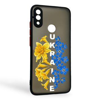 Чехол для телефона Xiaomi Redmi Note 7 с 3D принтом патриотическим с высокими бортами на сяоми редми нот 7 черный 0038098 фото