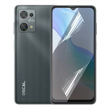 Антишпигун приватна плівка гідрогелева для Blackview Oscal C30 Pro на блекв'ю оскал с30 про прозора 0031395 фото