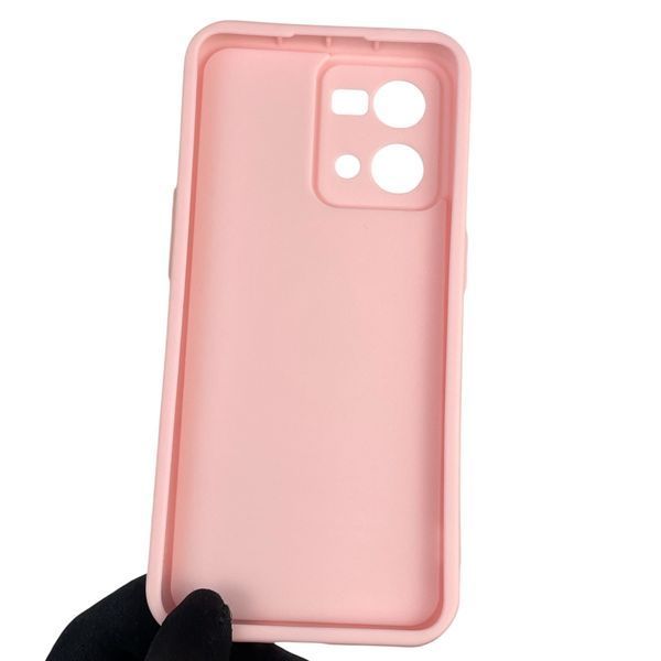 Чохол силіконовий оригінальний Soft Touch з 3D принтом кумедний тед ведмідик для Oppo Reno 7 рожевий (Повний захист камери) 0048488 фото