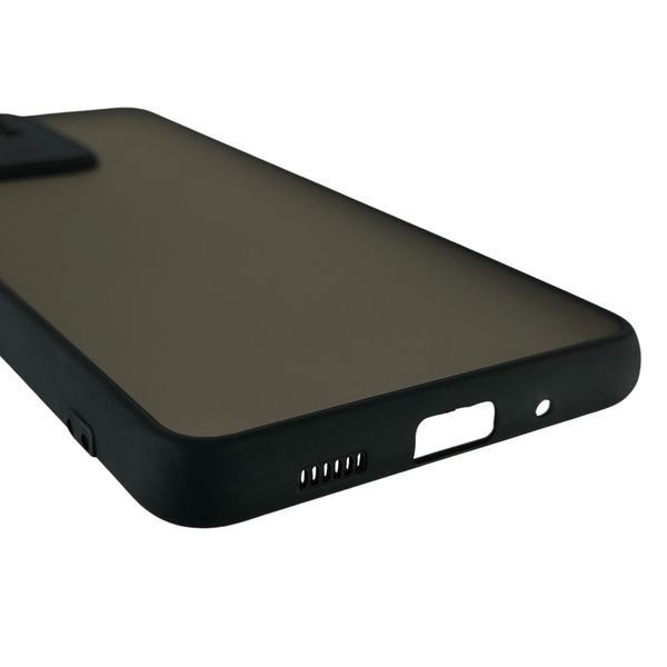 Чехол для Samsung Galaxy S20 Ultra матовый с высокими бортами с защитой камеры на самсунг с20 ультра чёрный 0012151 фото