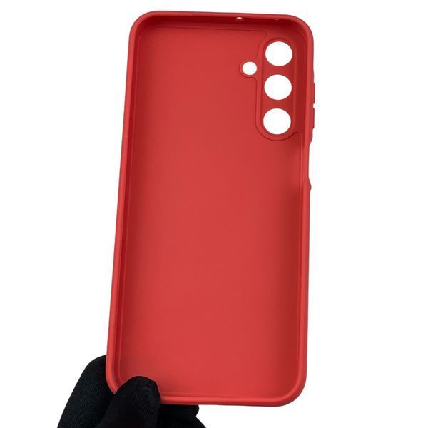 Чехол для Samsung Galaxy A25 5G (SM-A256B) с квадратными гранями с защитой камеры на самсунг а25 красный 0012582 фото