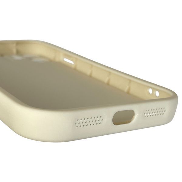 Чехол силиконовый Soft Touch с 3D принтом для Apple iPhone 11 молочный (Полная защита камеры) 0044594 фото