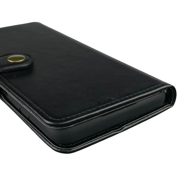 Чехол-книжка для ZTE Blade A72 с магнитной застежкой с подставкой на зте блейд а72 черная 0011981 фото