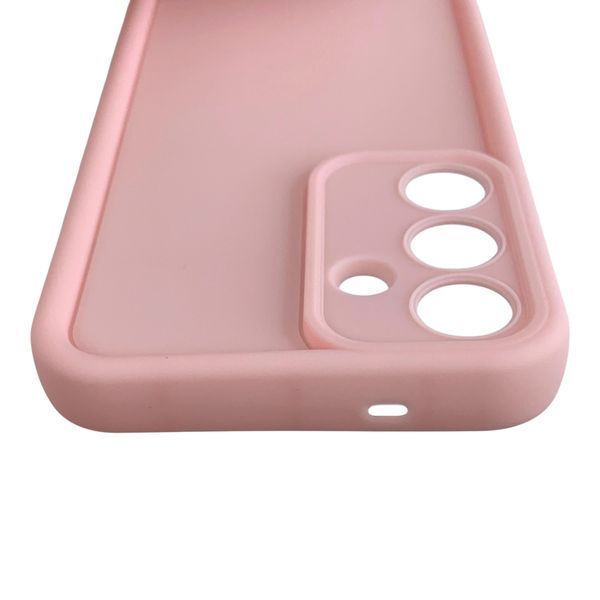 Чехол силиконовый Soft Touch для Samsung Galaxy S25 Plus розовый (Полная защита камеры) 0054174 фото
