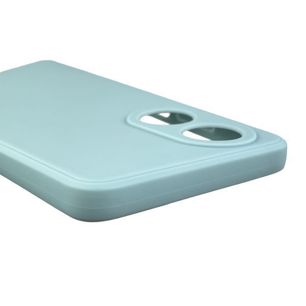Чохол для OPPO A58 4G з квадратними гранями із захистом камери на оппо а58 4г сірий 0012432 фото