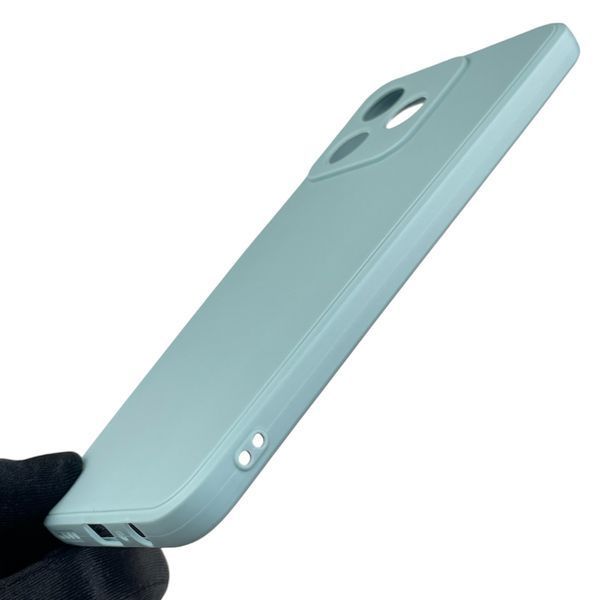 Чехол для Realme C51 с квадратными гранями с защитой камеры на реалми с51 серый 0012532 фото