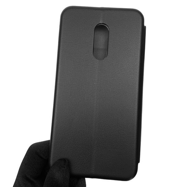 Чехол-книжка для Xiaomi Redmi Note 4x с подставкой на сяоми редми нот 4х чёрная 0002078 фото