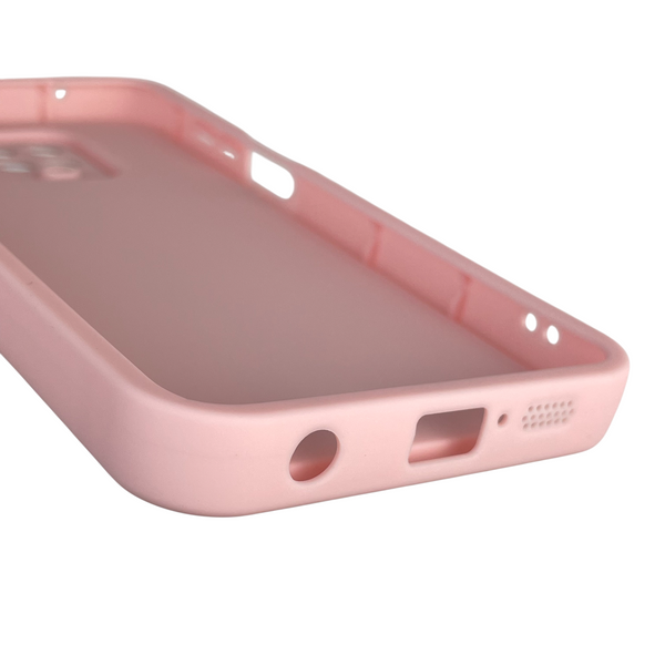 Чохол силіконовий Soft Touch з 3D принтом Майнкрафт для Xiaomi Redmi Note 9s рожевий (Повний захист камери) 0041686 фото
