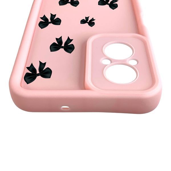 Чехол силиконовый Soft Touch с 3D принтом для Realme C67 4G розовый (Полная защита камеры) 0057537 фото