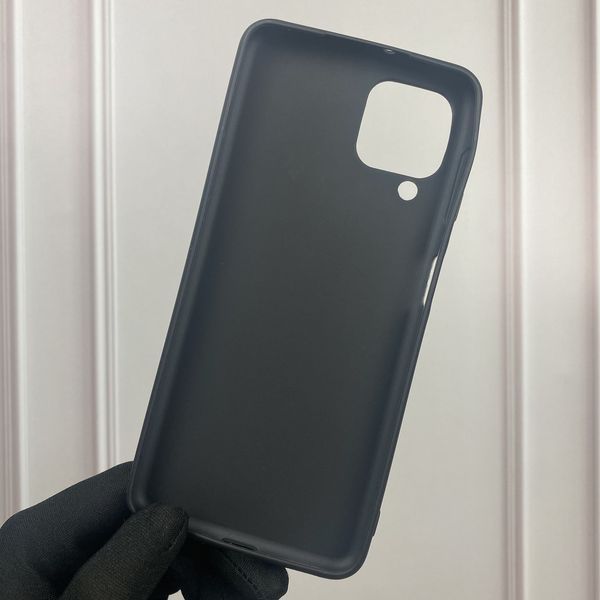 Чехол для Samsung Galaxy M32 4G SM-M325F однотонный матовый силиконовый на самсунг м32 4г чёрный 0000150 фото