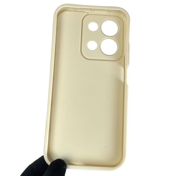Чехол силиконовый Soft Touch с 3D принтом мема сибу для Xiaomi Redmi 15C EU молочный (Полная защита камеры) 0048150 фото