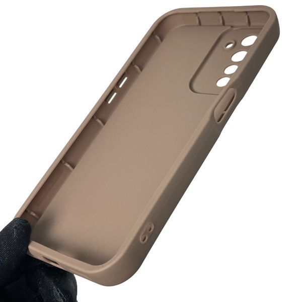 Чохол силіконовий Soft Touch з 3D принтом милий ведмедик для Realme 6s коричневий (Повний захист камери) 0044918 фото