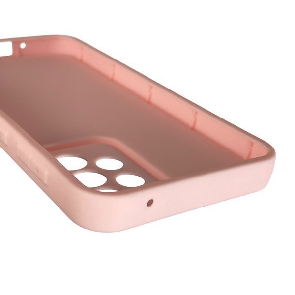 Чехол силиконовый Soft Touch с 3D принтом для Samsung Galaxy A33 5G (SM-A336) розовый (Полная защита камеры) 0044444 фото