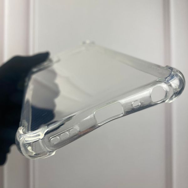 Чехол для OPPO A96 с бронь углами углы выше экрана противоударный на оппо а96 прозрачный 0000350 фото