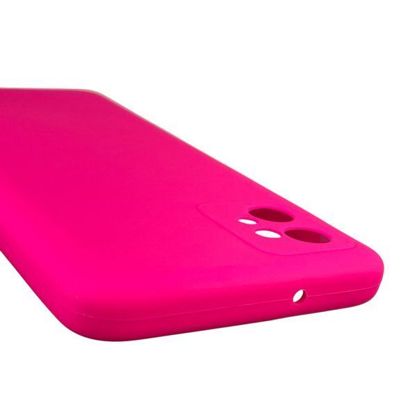 Чохол для Motorola Moto G32 (PAUU0013RS) силіконовий з мікрофіброю нековзний на моторола г32 малиновий 0031784 фото