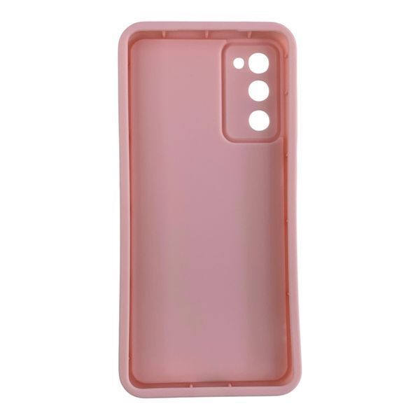 Чохол силіконовий Soft Touch для Samsung Galaxy S20 FE рожевий (Повний захист камери) 0054023 фото