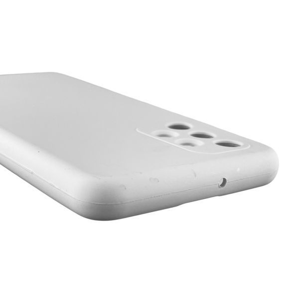 Чехол для Samsung Galaxy A32 4G (SM-A325F) силиконовый с микрофиброй нескользящий на самсунг а32 4г белый 0031915 фото