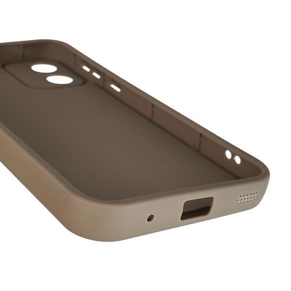 Чохол силіконовий оригінальний Soft Touch з 3D принтом милий ведмедик для Motorola Moto E13 (PAXT0034) коричневий (Повний захист камери) 0043214 фото