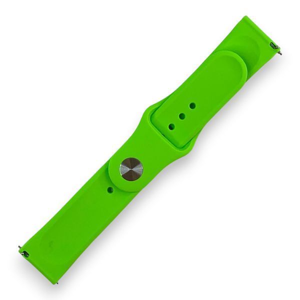 Ремешок силиконовый 22 мм для Polar Vantage V3 салатовый 0056803 фото